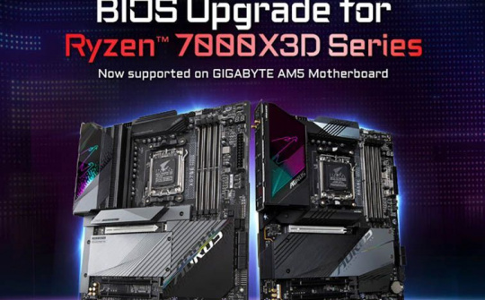 Trải nghiệm hiệu suất chơi game vượt trội với bộ xử lý AMD Raphael X3D trên bo mạch chủ GIGABYTE