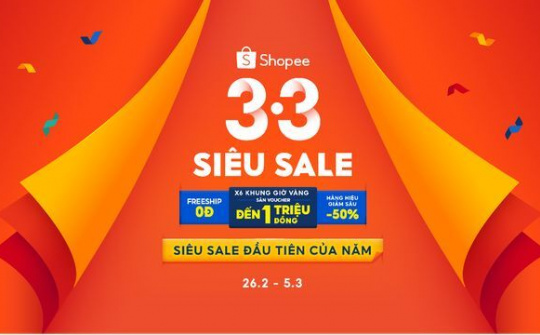 Shopee triển khai hoạt động mua sắm 3/3 tích hợp AI