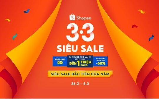 Shopee triển khai hoạt động mua sắm 3/3 tích hợp AI