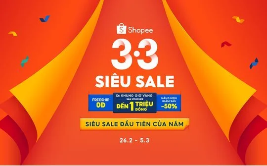 Shopee triển khai hoạt động mua sắm 3/3 tích hợp AI