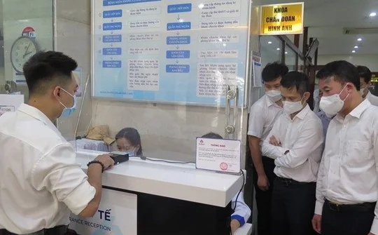 Hơn 96% cơ sở y tế đã khám bảo hiểm y tế được bằng căn cước công dân