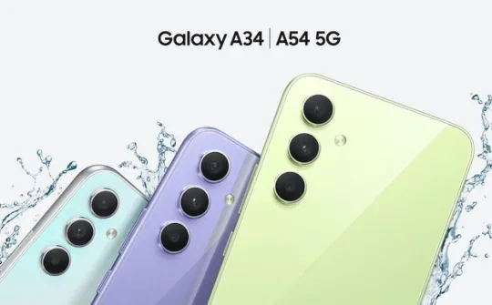 Bộ đôi Galaxy A54 và A34 của Samsung lên kệ từ 1/4