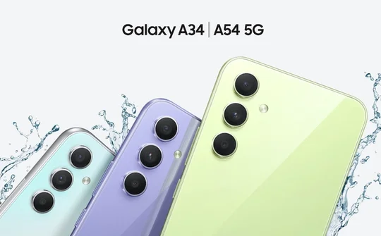 Bộ đôi Galaxy A54 và A34 của Samsung lên kệ từ 1/4