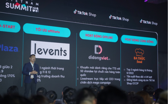 Di Động Việt được vinh danh là nhà bán lẻ dẫn đầu trên TikTok