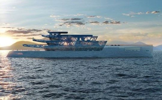 Độc đáo mẫu du thuyền 'trong suốt' nhờ công nghệ in 3D