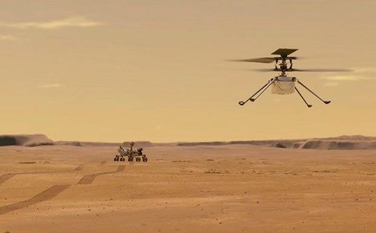Trực thăng Ingenuity hướng tới kỷ lục mới về độ cao trên Sao Hỏa