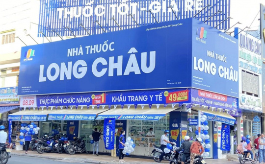 FPT Long Châu sẽ mở mới thêm 400 nhà thuốc trong 2023