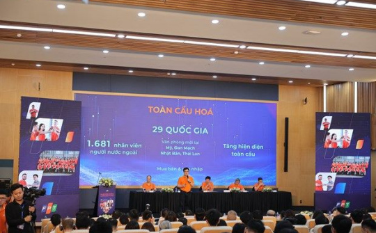 FPT đặt mục tiêu tăng trưởng 18,8% doanh thu trong năm 2023