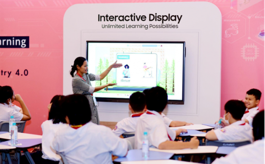 Ứng dụng công nghệ màn hình tương tác vào hỗ trợ giáo dục