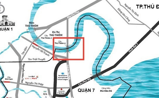 TP.HCM chuẩn bị xây dựng cầu Thủ Thiêm 4, tổng vốn giảm hơn 300 tỉ đồng