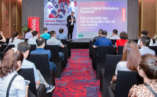 Lenovo ra mắt giải pháp kiến tạo môi trường làm việc số