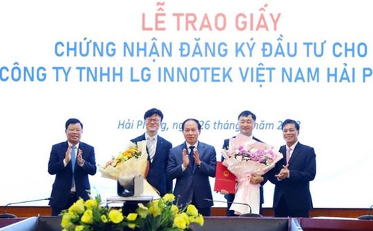 LG Innotek Hàn Quốc đầu tư thêm 1 tỉ USD vào Hải Phòng