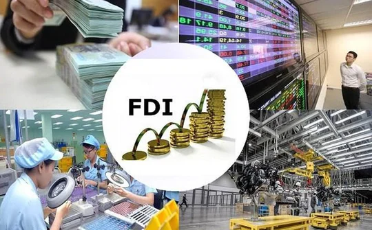 Vốn đầu tư trực tiếp nước ngoài thực hiện 6 tháng đạt trên 10 tỷ USD