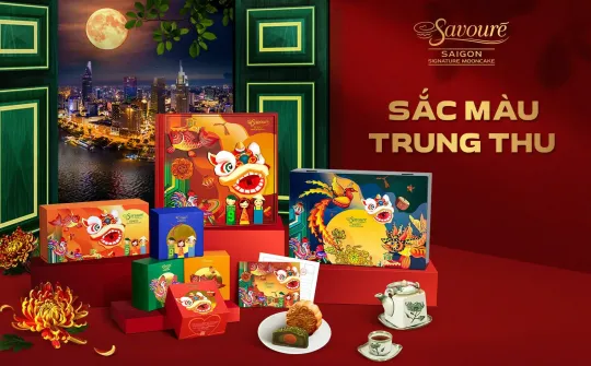 Bộ sưu tập quà Trung Thu Savouré Bakery cho dịp Tết Đoàn Viên