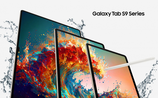 Galaxy Tab S9 Series có khả năng kháng nước toàn diện