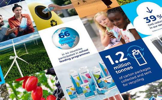 Năm 2022, Tetra Pak đầu tư gần 30 triệu euro để thu gom và tái chế vỏ hộp