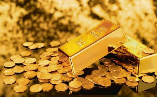 Giá vàng đi xuống trước khi Mỹ công bố số liệu kinh tế quan trọng