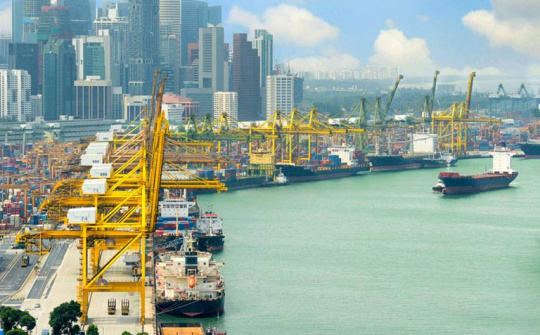 Singapore tăng cường ứng dụng công nghệ tại các cảng biển