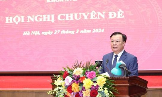 Thành ủy Hà Nội xem xét Kế hoạch đầu tư công năm 2024