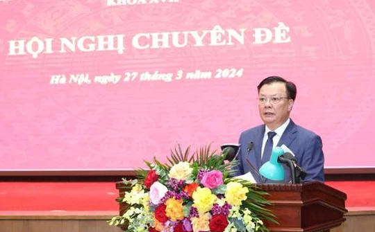 Thành ủy Hà Nội xem xét Kế hoạch đầu tư công năm 2024