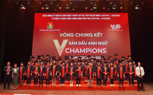 Chung kết cuộc thi Sàn đấu Anh ngữ V - Champions 2024
