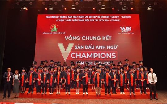Chung kết cuộc thi Sàn đấu Anh ngữ V - Champions 2024
