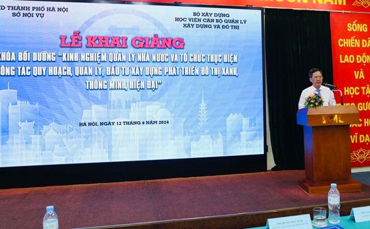 Hà Nội: nâng cao thực hiện quy hoạch, đầu tư xây dựng phát triển đô thị