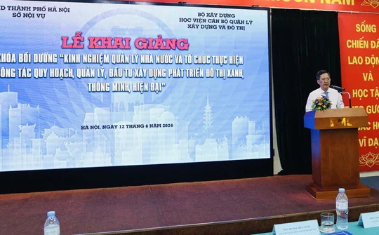 Hà Nội: nâng cao thực hiện quy hoạch, đầu tư xây dựng phát triển đô thị