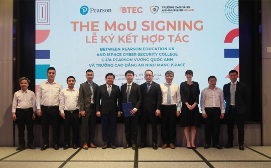 iSPACE và Pearson hợp tác triển khai chương trình đào tạo quốc tế BTEC
