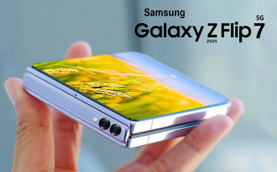 Galaxy Z Flip7 sẽ có màn hình phụ siêu lớn