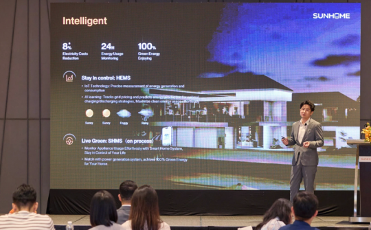 Thương hiệu năng lượng thông minh Sunhome ra mắt thị trường Việt Nam