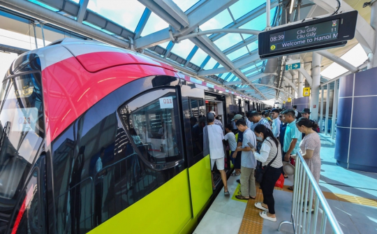 Từ ngày 1/8, Hà Nội triển khai vé ảo trên hai tuyến đường sắt đô thị
