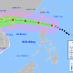 Bão RAGASA hoàn lưu rất rộng, sắp đạt cấp siêu bão