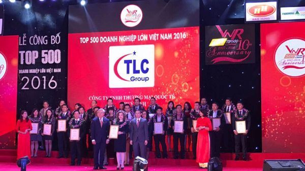 TLC giữ vị trí vững vàng liên tục nhiều năm trong Top VNR500