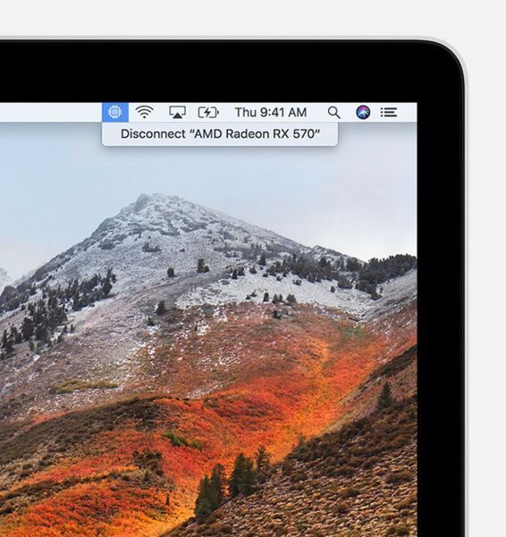 Bản cập nhật 10.13.4 High Sierra không hỗ trợ eGPU Nvidia