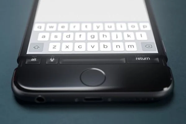 Ý tưởng iPhone 7 tuyệt đẹp gắn bàn phím cứng của BlackBerry Priv