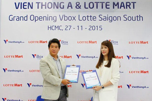 Viễn Thông A mở rộng V-BOX cùng Lotte Mart