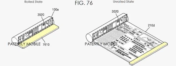 Samsung muốn phát triển điện thoại cuộn như giấy bìa