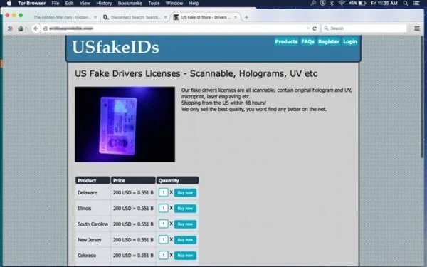 Khám phá thế giới ngầm dark web