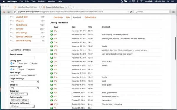 Khám phá thế giới ngầm dark web