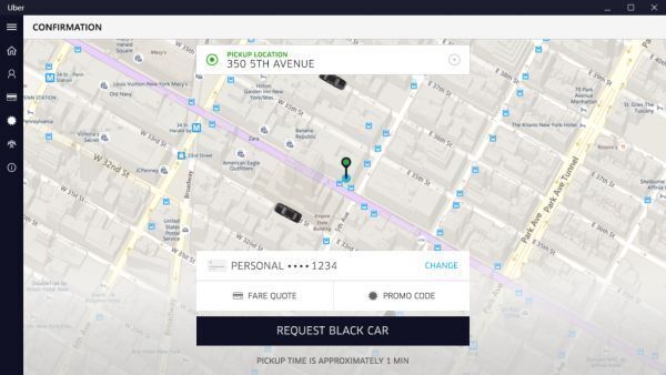 Uber ra mắt ứng dụng cho máy tính, hỗ trợ sử dụng Cortana