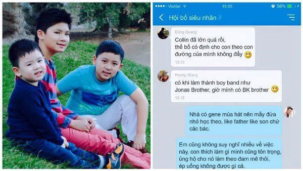 Bằng Kiều, Quyền Linh... hào hứng kể chuyện dạy con qua Zalo