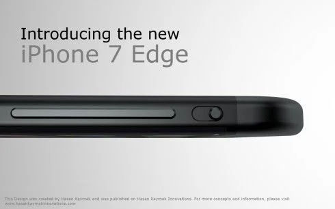 [Video] Ý tưởng iPhone 7 edge với màn hình cong mềm mại