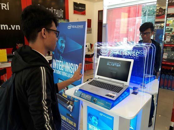 Realsense, Intel, FPT Shop, trải nghiệm