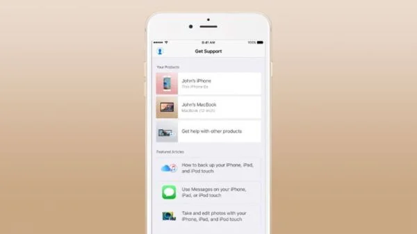 Apple ra mắt ứng dụng Support hỗ trợ người dùng