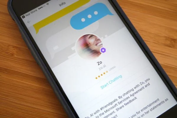 Microsoft phát hành ứng dụng chatbot tiếng Anh Zo
