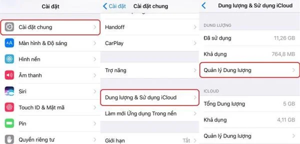Thủ thuật giải phóng dung lượng bộ nhớ iPhone siêu tốc