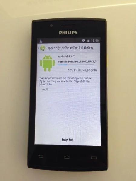 Philips Mobile vá lỗi phiên bản Philips S307 bị nhiễm mã độc