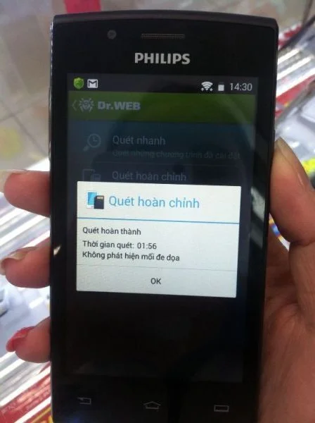 Philips Mobile, mã độc, phiên bản cập nhật, firmware