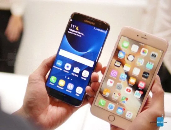 [Video] iPhone 6s Plus và Galaxy S7 Edge so tài... rơi tự do